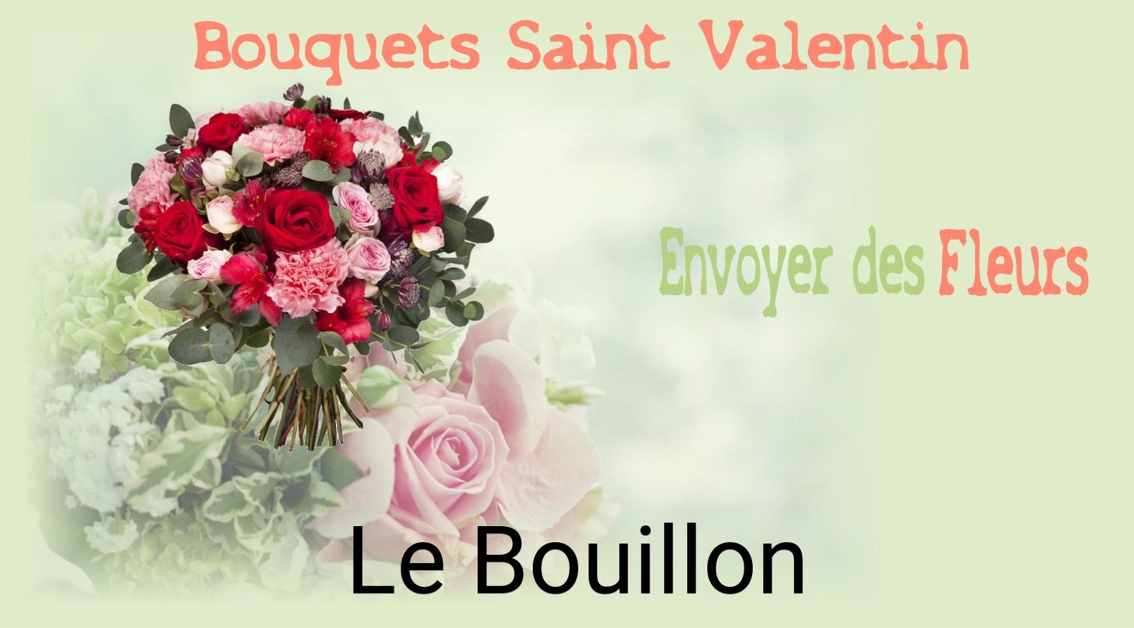 Roses de Saint-Valentin livrées à Le Bouillon